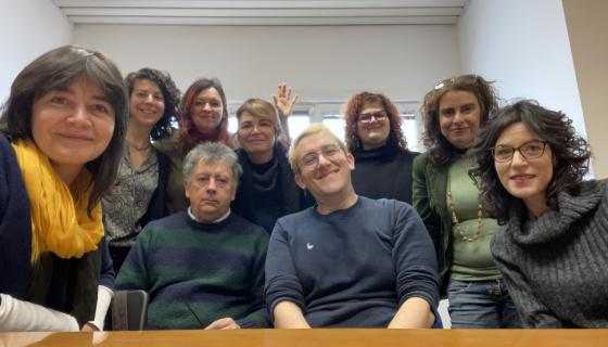 Foto di gruppo di tutte le persone aderenti al progetto.